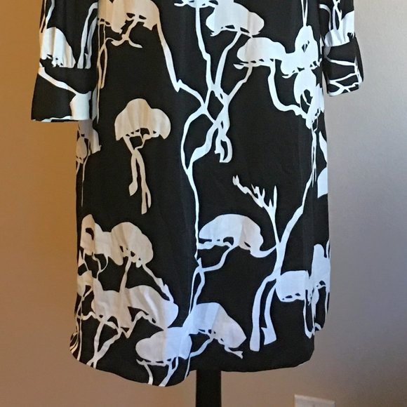 Vintage ✨ MISS BLACKWELL Long Sleeve Pop-Art Secretary Dress - Picture 3 of 16